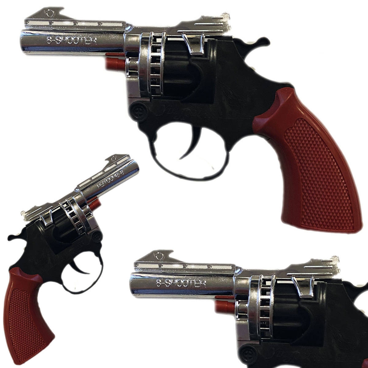 Pistolet Rewolwer Na Kapiszony + Kapiszony