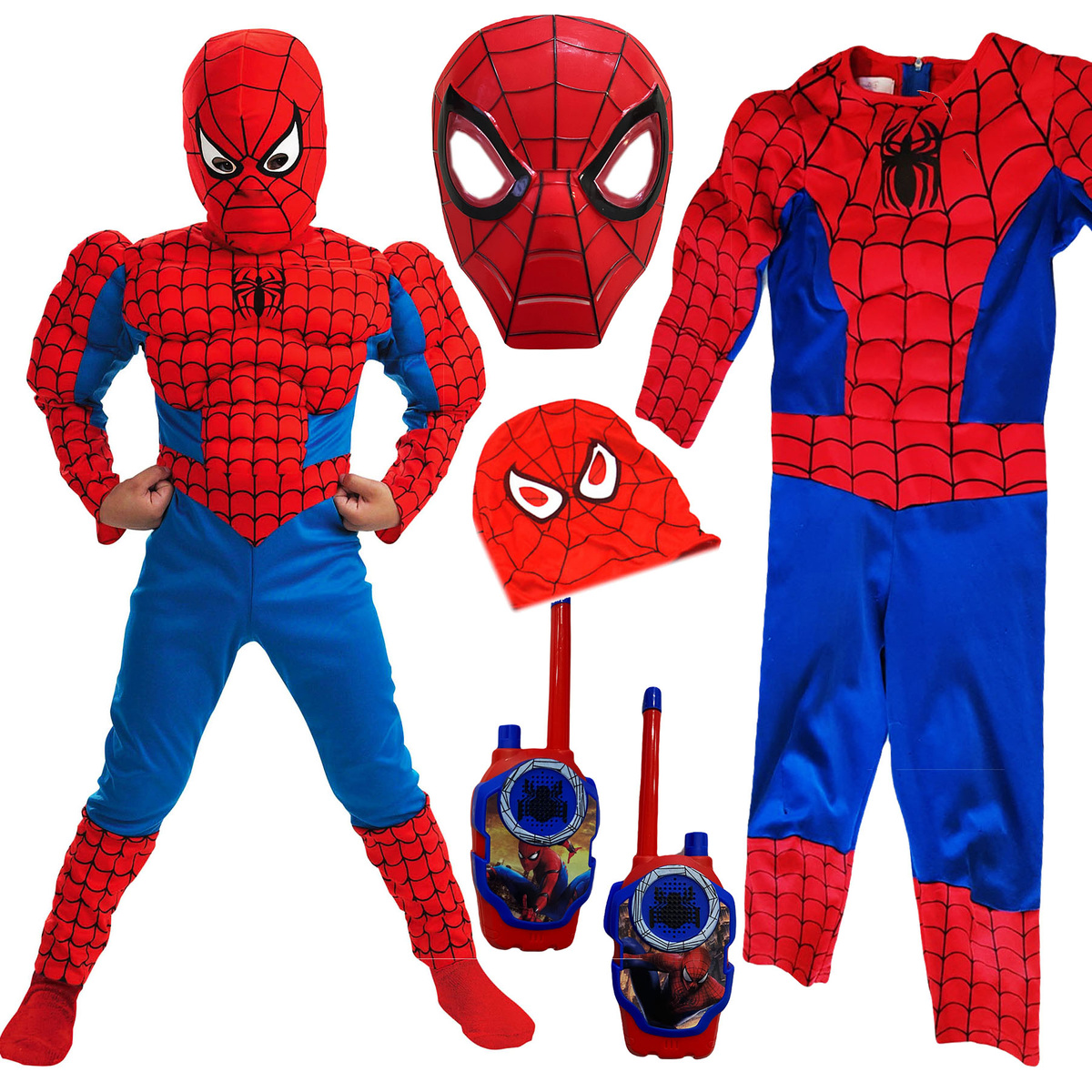 SPIDERMAN Zestaw Strój Dla Chłopca Kostium + Akcesoria