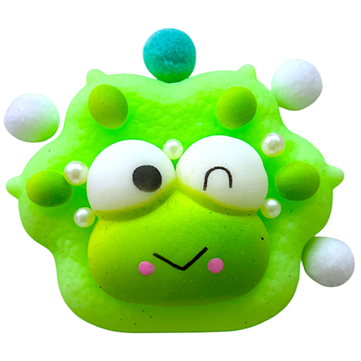 GNIOTEK ANTYSTRESOWY SENSORYCZNY ŁAPKA ŻABKA Z POSYPKĄ SQUISHY ZABAWKA