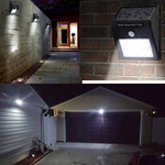 Lampa Solarna z Czujnikiem Ruchu i Zmierzchu 30LED Czujka Do Elewacji