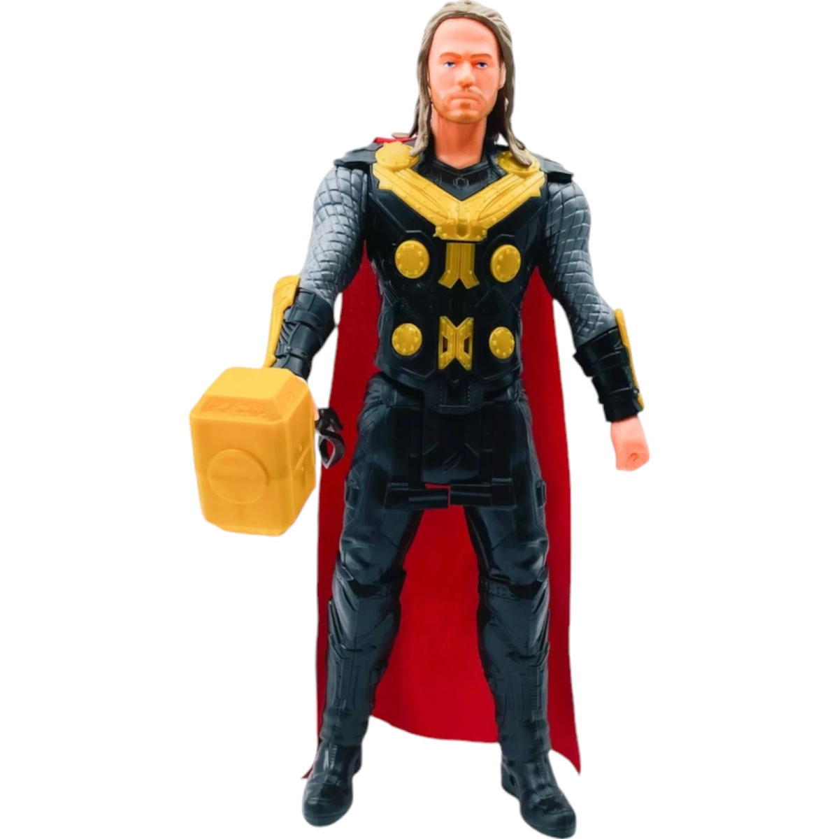 DUŻA FIGURKA THOR 30 CM DŹWIĘK ŚWIATŁO INTERAKTYWNA MARVEL AVENGERS MŁOT