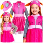 PSI PATROL STRÓJ SKYE KOSTIUM DLA DZIEWCZYNKI NA IMPREZĘ SUKIENKA L