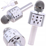 MIKROFON BEZPRZEWODOWY KARAOKE GŁOŚNIK BLUETOOTH RÓŻOWY IDEALNY NA PREZENT 