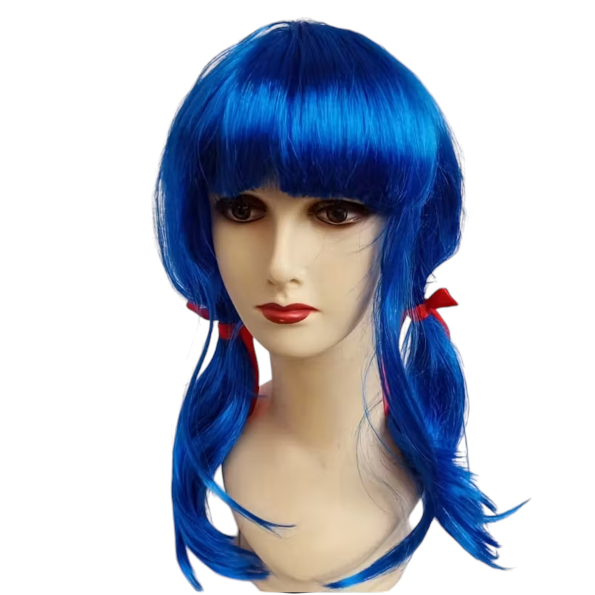 STRÓJ BIEDRONKA PRZEBRANIE KOSTIUM PERUKA MASKA TOREBKA rozmiar L 122-128cm