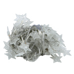 LAMPKI ŚWIĄTECZNE KSZTAŁT GWIAZD DEKORACJA ŁAŃCUCH LED KOLOROWE GWIAZDKI