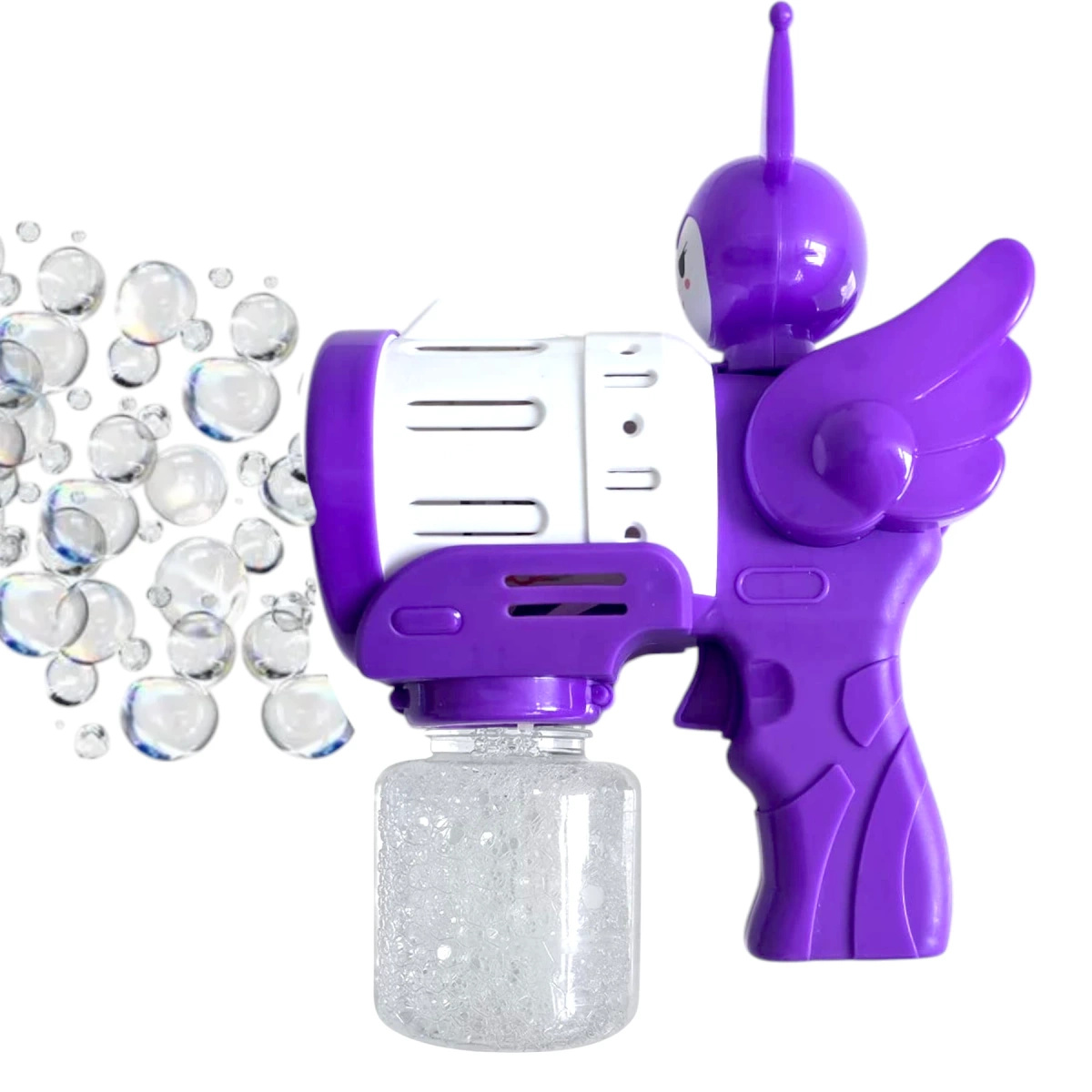 PISTOLET DO BANIEK MYDLANYCH KUROMI AUTOMAT BAŃKI MYDLANE PŁYN WYRZUTNIA