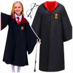 STRÓJ HARRY POTTER + OKULARY + RÓŻDŻKA ZESTAW HARREGO POTTERA