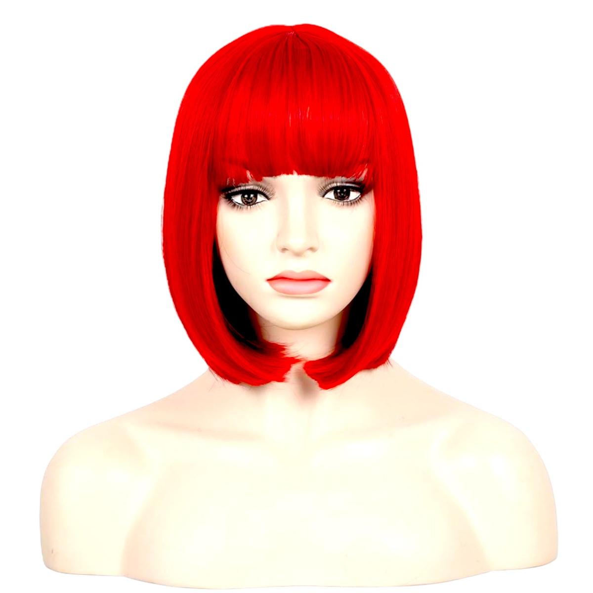 PERUKA CZERWONE WŁOSY