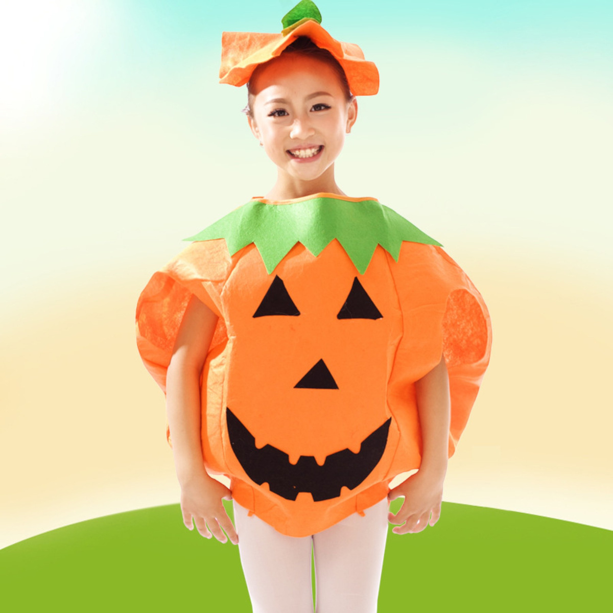 STRÓJ NA HALLOWEEN - DYNIA + TOREBKA NA CUKIERKI