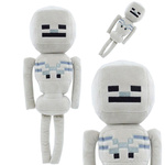 MINECRAFT - MASKOTKA SZKIELETOR 29cm MINECRAFT LEGENDS GADŻETY DLA GRACZY