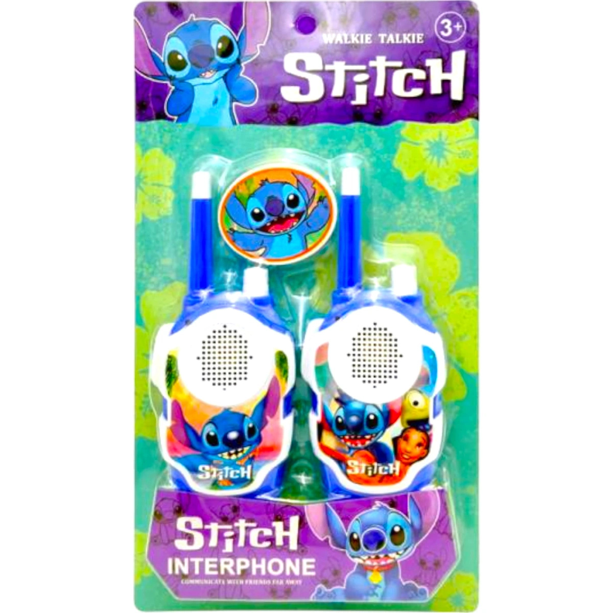 WALKIE TALKIE LILO I STICH ZESTAW KRÓTKOFALÓWKI STITCH DWIE SŁUCHAWKI LILLO