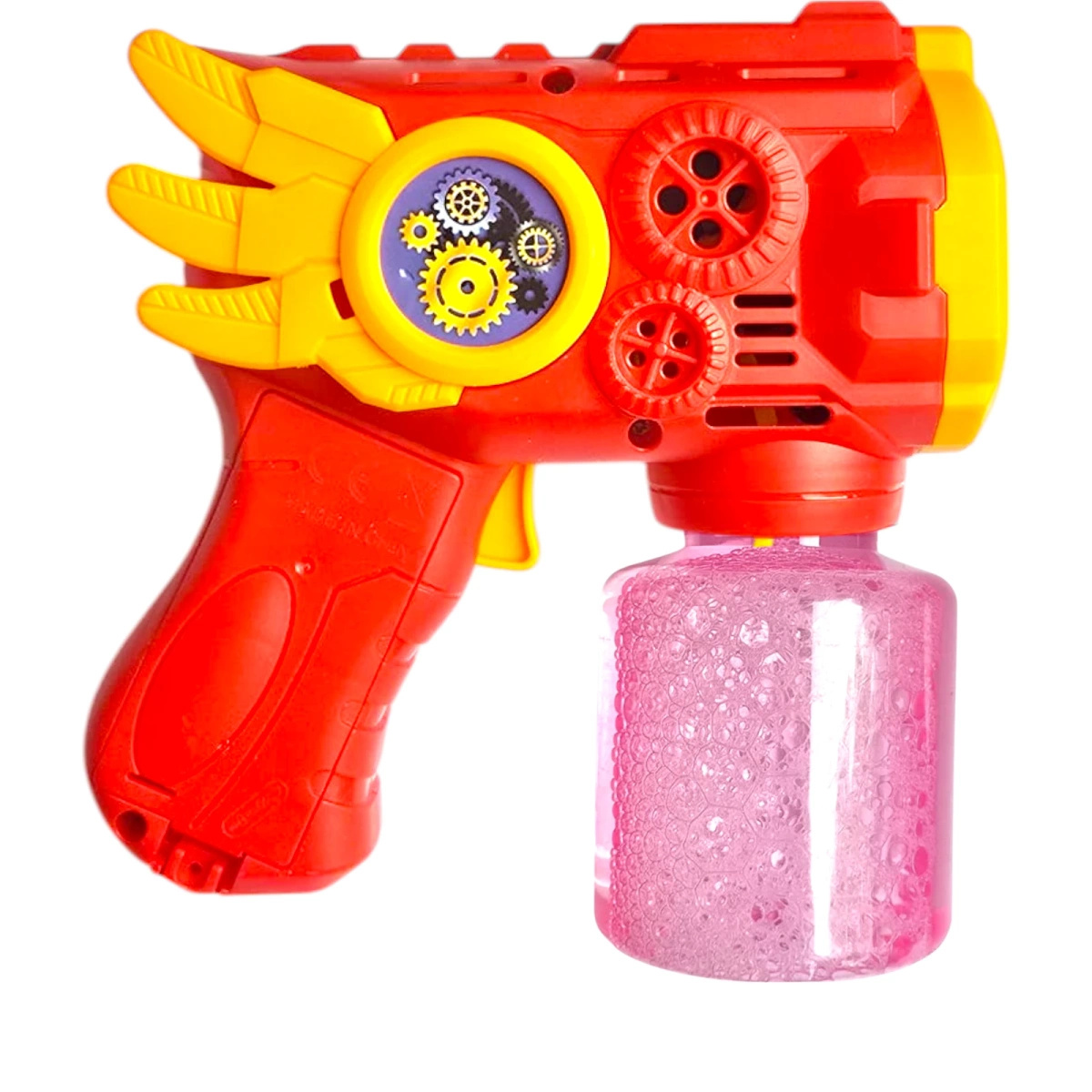 PISTOLET DO BANIEK MYDLANYCH ZABAWKA DLA DZIECI AUTOMATYCZNY GENERATOR BANIEK