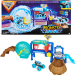 MONSTER JAM Zestaw SuperMyjnia + Autko 