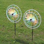 WIATRAK DLA DZIECI DUŻY WIATRACZEK Z RĄCZKĄ OGRODOWY DLA DZIECI 36CM