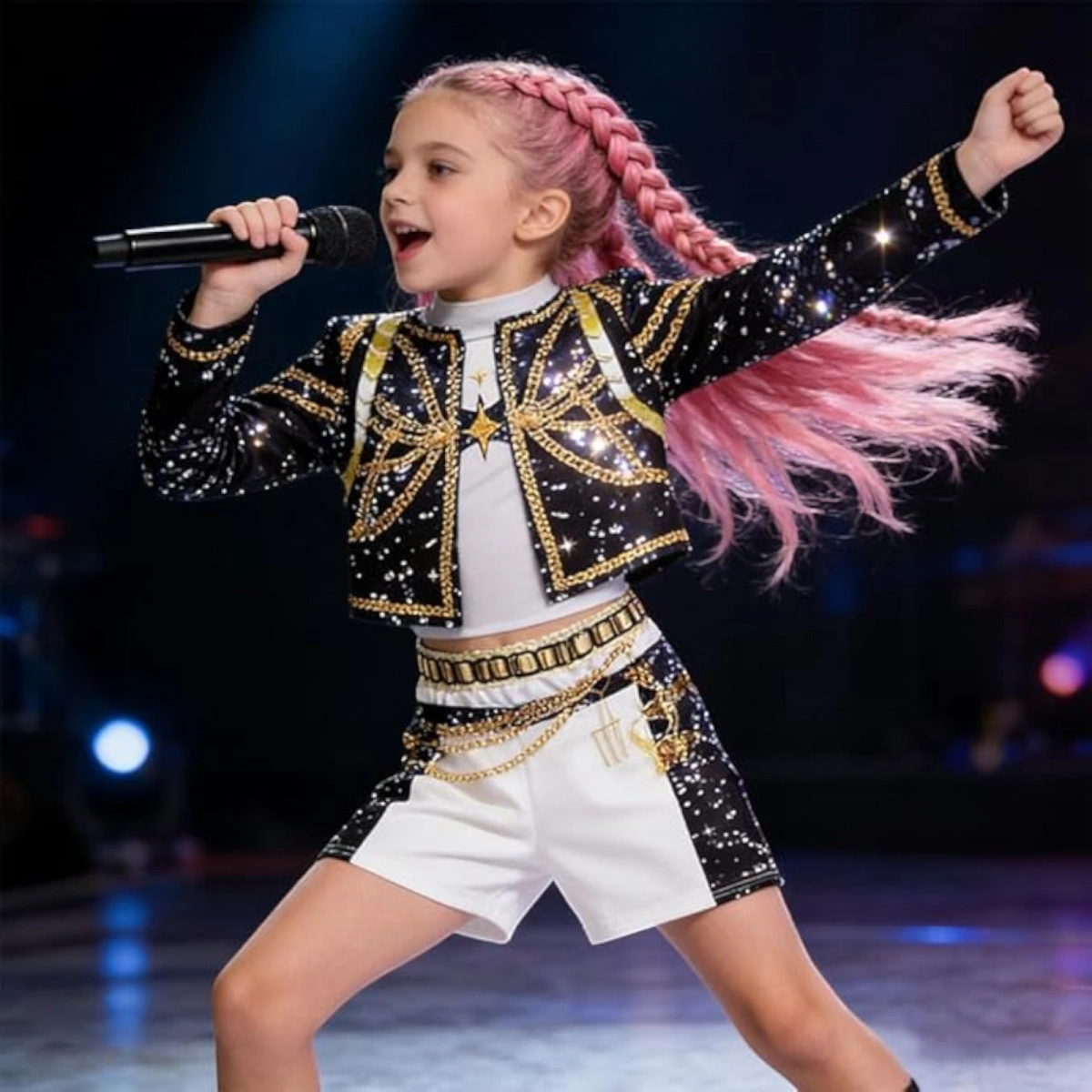 K-POP ŁOWCZYNIE DEMONÓW - Strój RUMI (CONCERT) rozmiar