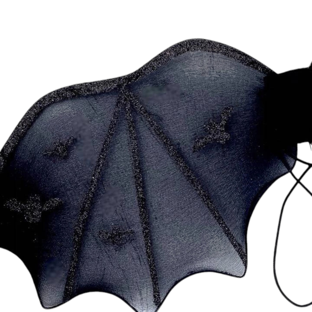 STRÓJ DLA DZIEWCZYNKI NA HALLOWEEN PAJĘCZARKA 3w1 NIETOPERZ