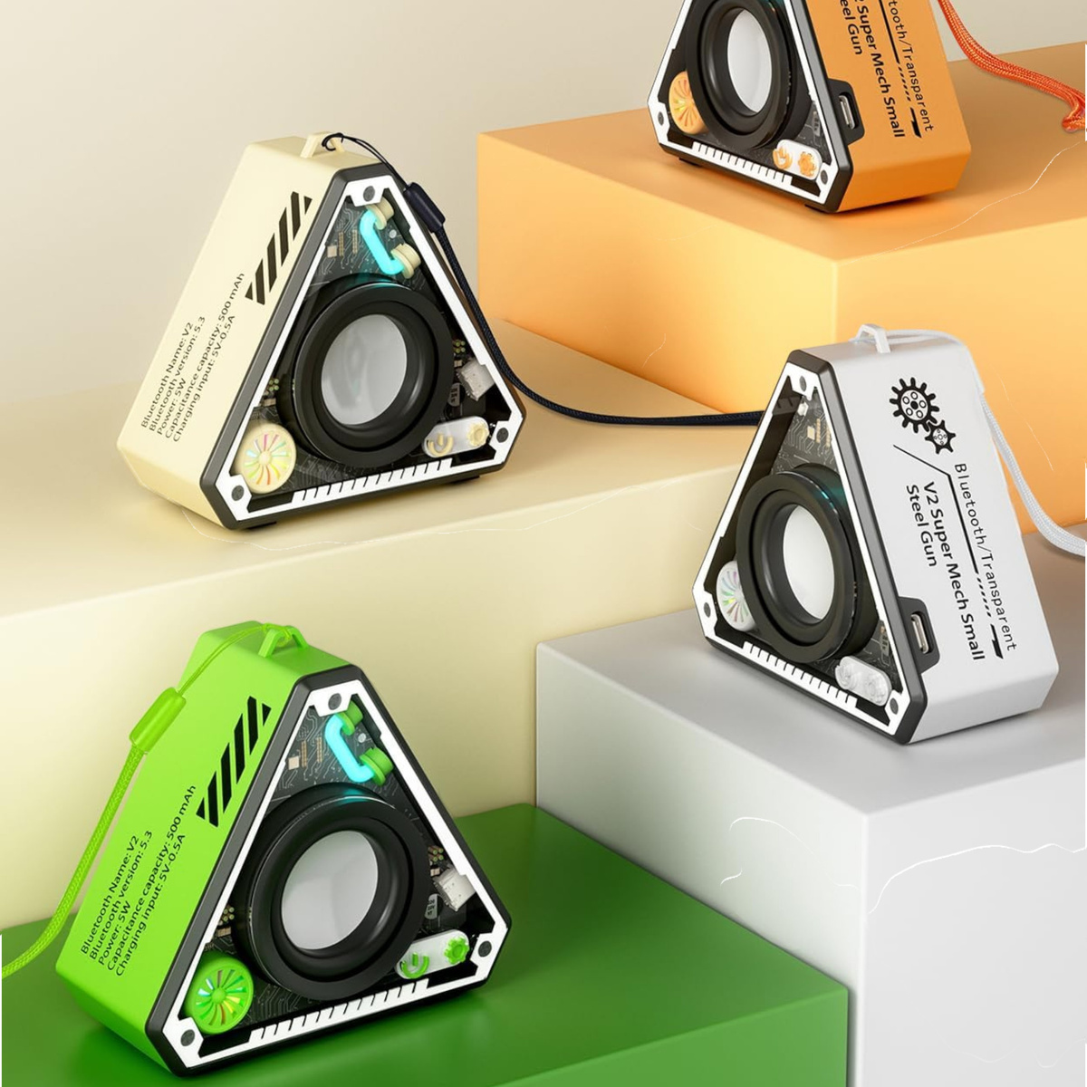 MINI GŁOŚNIK PRZENOŚNY Z MEGA BASEM GŁOŚNY BASS BLUETOOTH KOMPAKTOWY