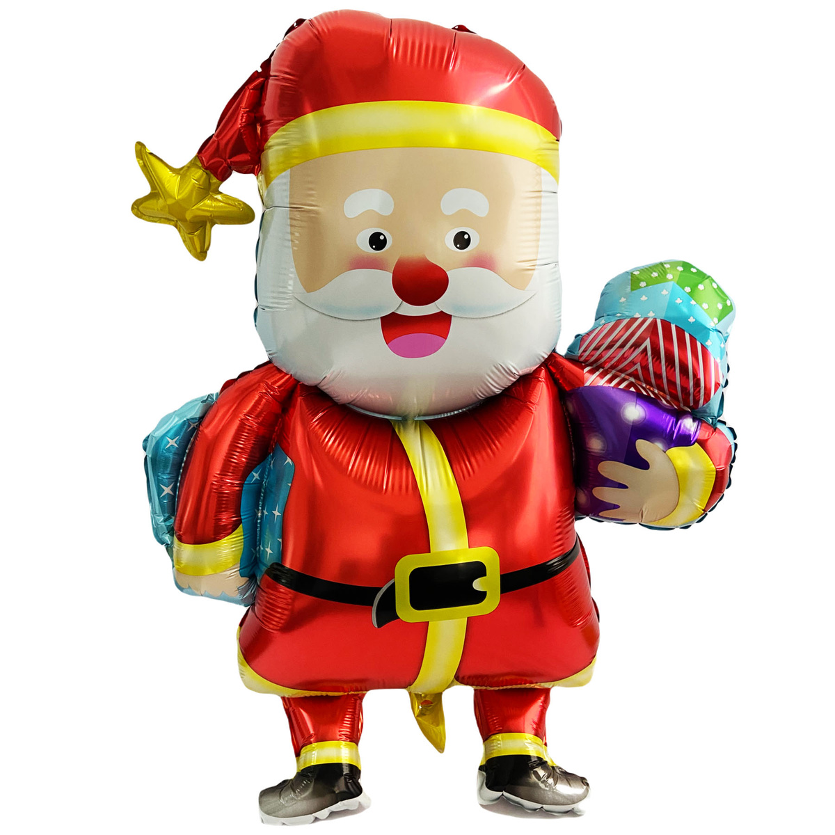 Balon Świąteczny Mikołaj 80cm