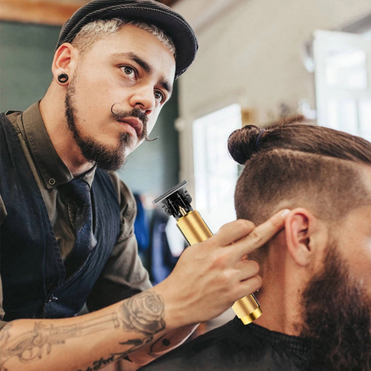 TRYMER MASZYNKA GOLARKA DO STRZYŻENIA GOLENIA BRODY WŁOSÓW ZAROSTU