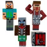 MINECRAFT - ZESTAW FIGUREK 6w1 STEVE FIGURKI + AKCESORIA