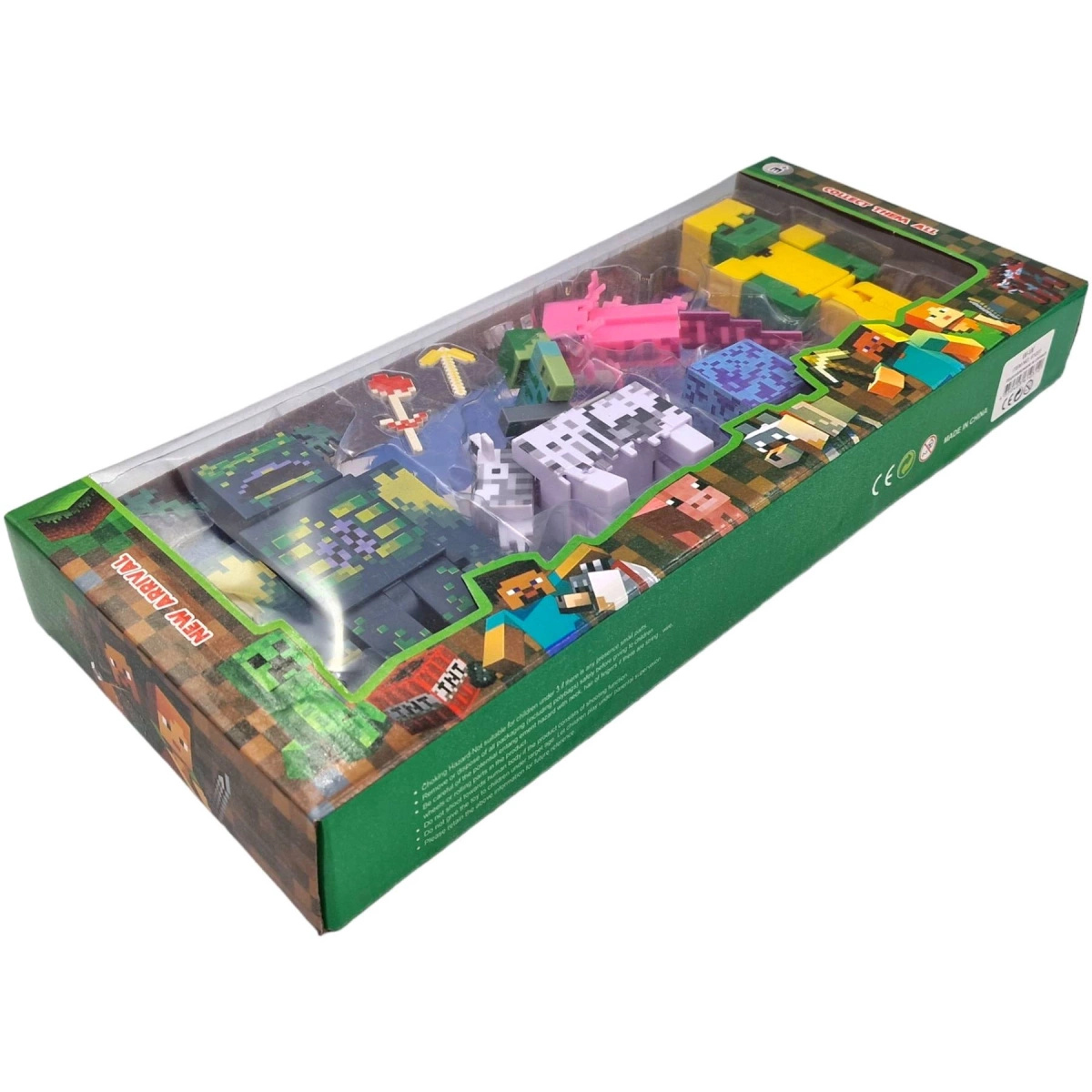 MINECRAFT DUŻY ZESTAW FIGUREK DO ZABAWY FIGURKA Z GRY 5 SZTUK FIGUREK 5w1