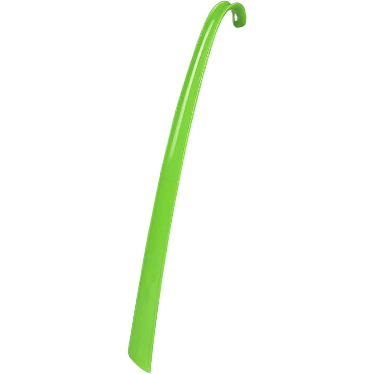 ŁYŻKA DO BUTÓW KIJ DO BUTÓW DŁUGA KOLOROWA PLASTIKOWA 43CM Z HACZYKIEM