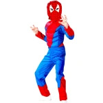SPIDERMAN - STRÓJ DLA DZIECI + MASKA rozmiar L