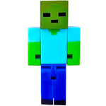FIGURKA MINECRAFT - ZESTAW FIGUREK Z GRY 3w1 ZOMBIE OWCA MOB AKCESORIA XXL