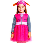 PSI PATROL STRÓJ SKYE KOSTIUM DLA DZIEWCZYNKI NA IMPREZĘ SUKIENKA M