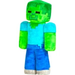 MINECRAFT - ZESTAW PLUSZOWYCH MASKOTEK 2w1 JEŻDŻACY STEVE ZOMBIE