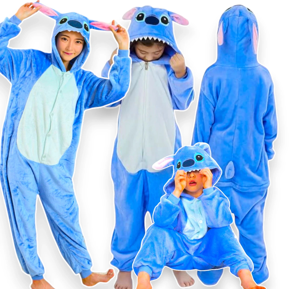 LILO I STICH Strój przebranie kostium KIGURUMI / PIŻAMA rozmiar M ( Lilo & Stitch )