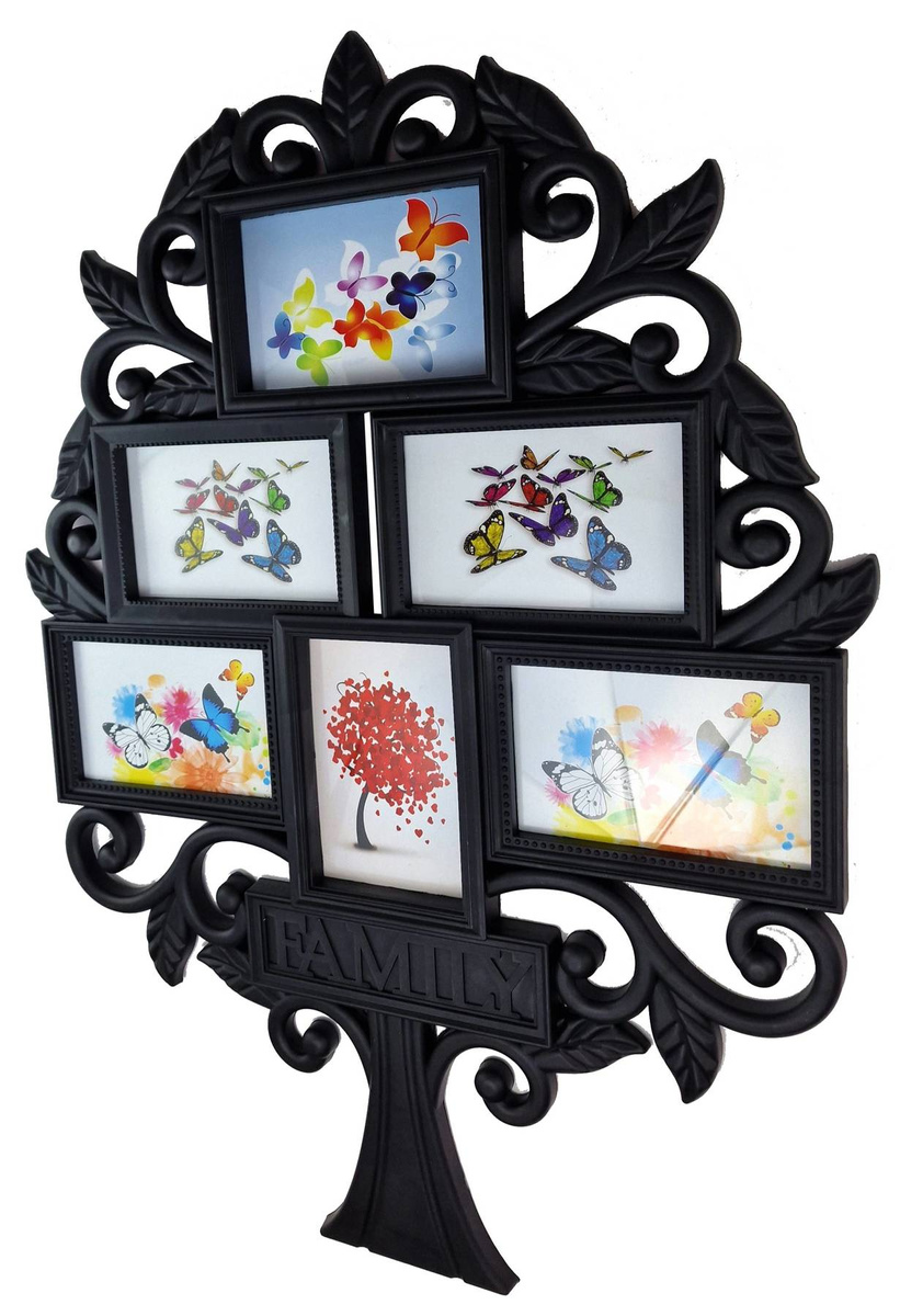 Ramka na 6 zdjęć wisząca Drzewo Genealogiczne 67 x 48 cm