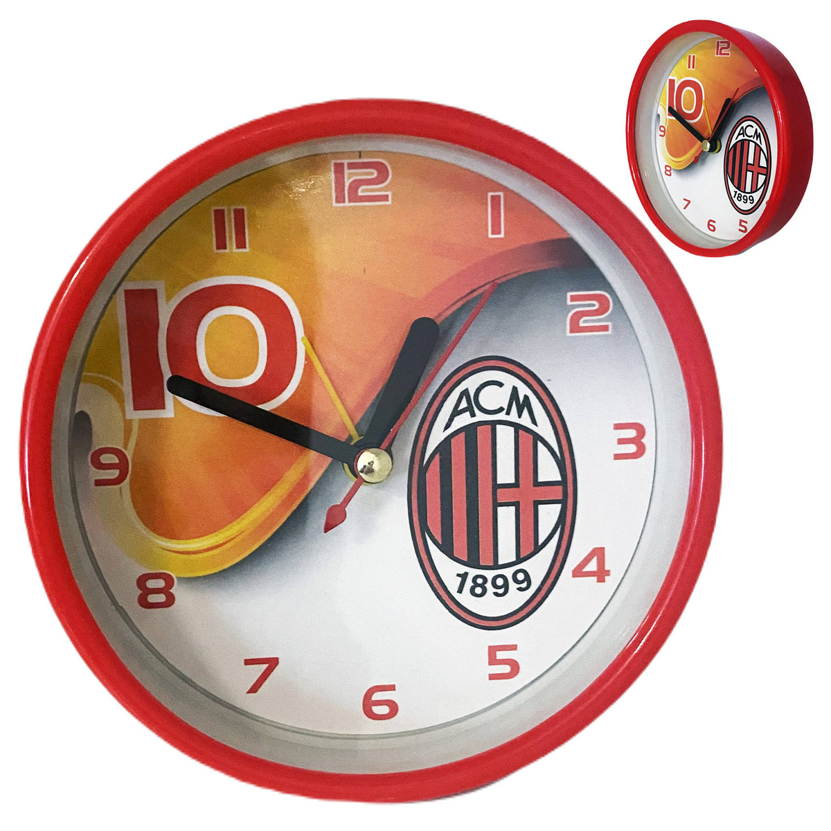 Zegar Z Budzikiem A.C MILAN