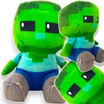 MINECRAFT WODNY ŚWIAT - MASKOTKA BABY ZOMBIE 15cm MINECRAFT LEGENDS GADŻETY DLA GRACZY