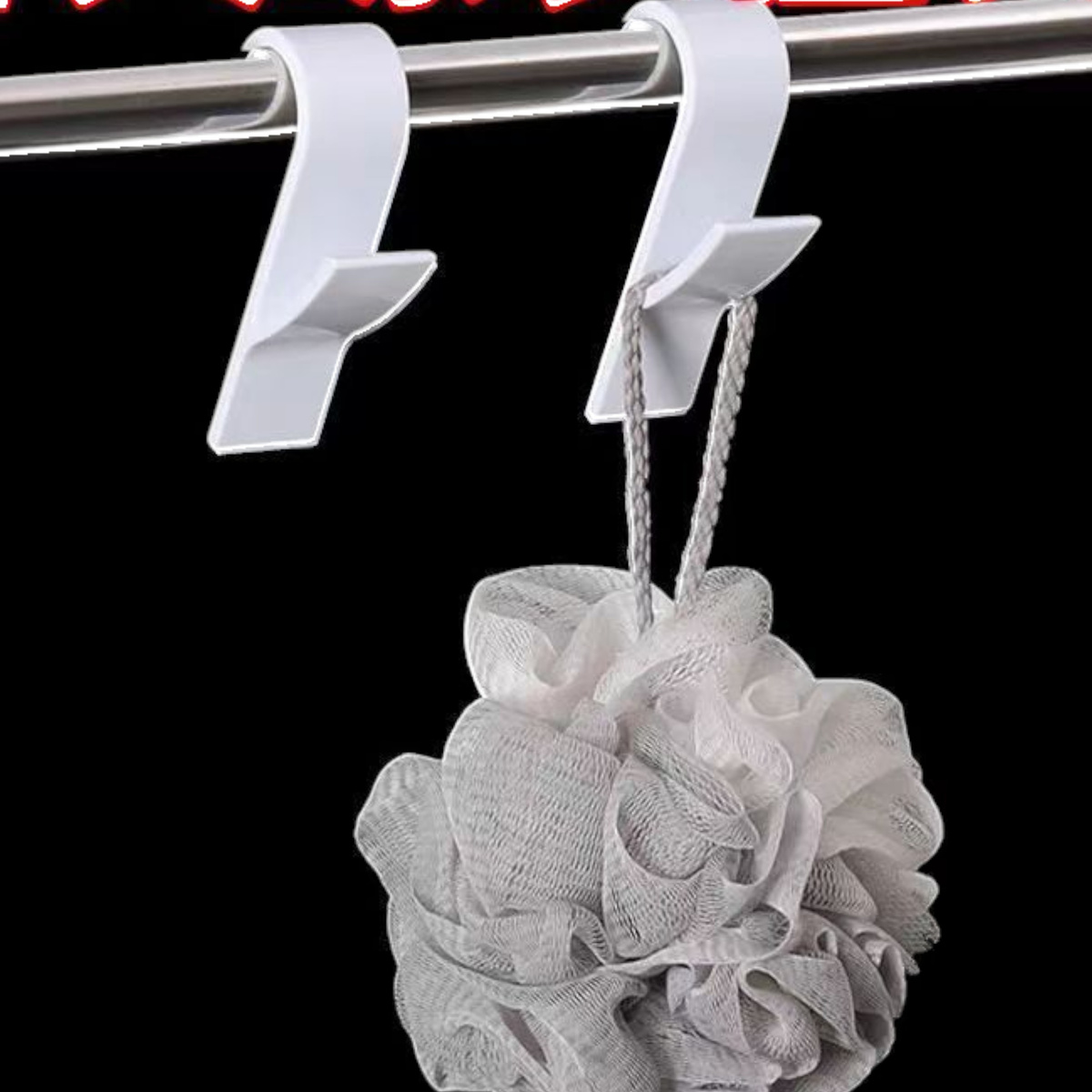 HACZYK NA GRZEJNIK WIESZAK ŁAZIENKOWY UCHWYT DO KALORYFERA ZESTAW 8 SZTUK