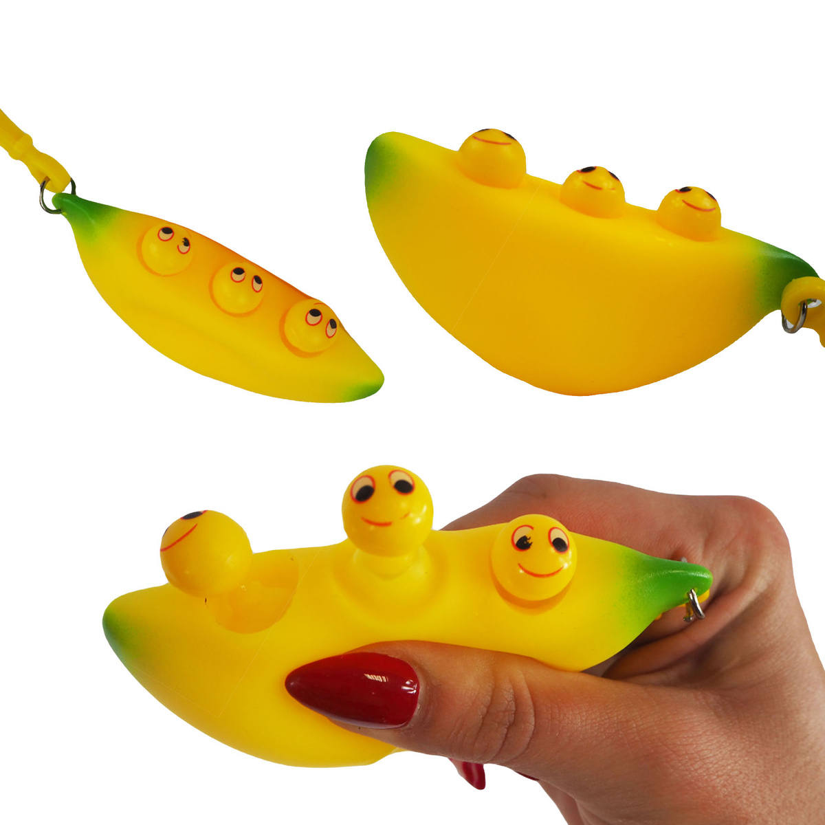 POP IT! Zabawka sensoryczna Bananki Simple Dimple
