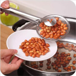 Szczypce z Sitkiem do Odsączania Smażonych Potraw Łapka STAL NIERDZEWNA