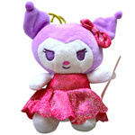 KUROMI MASKOTKA PLUSZOWA PRZYTULANKA MIĘKKI PLUSZAK BRELOK 15CM BRELOCZEK