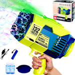 Pistolet do baniek mydlanych Blaster 132 bańki