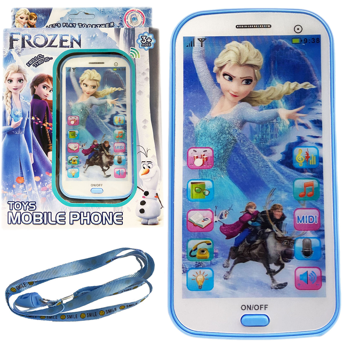KRAINA LODU Telefon Smartfon dla dzieci
