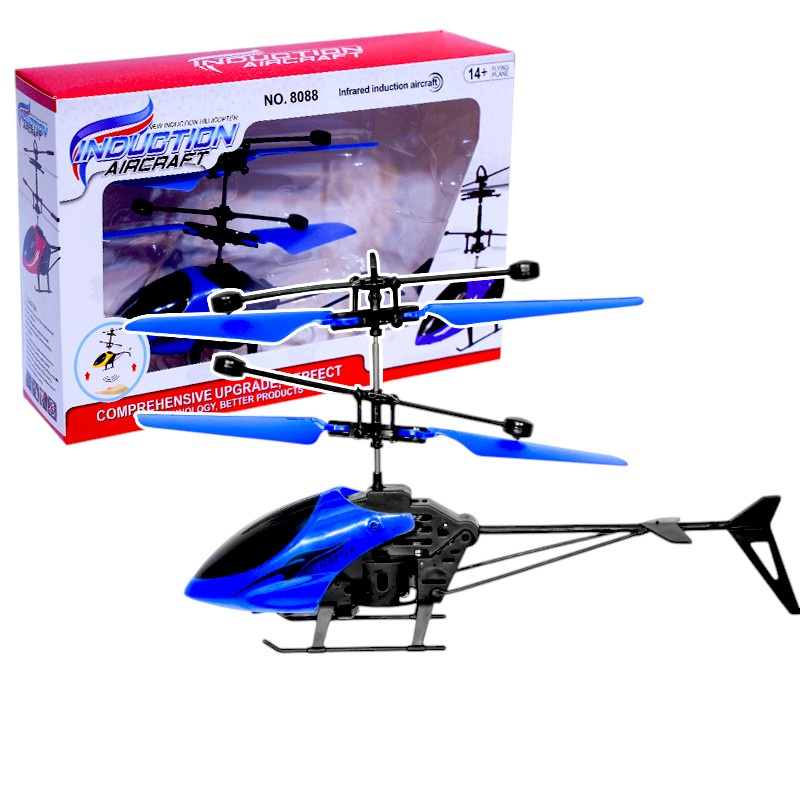 HELIKOPTER STEROWANY DŁONIĄ ZABAWKA LATAJĄCA LATAJĄCY DRON ŚWIECI LED USB