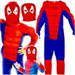 SPIDERMAN - STRÓJ DLA DZIECI + MASKA rozmiar M