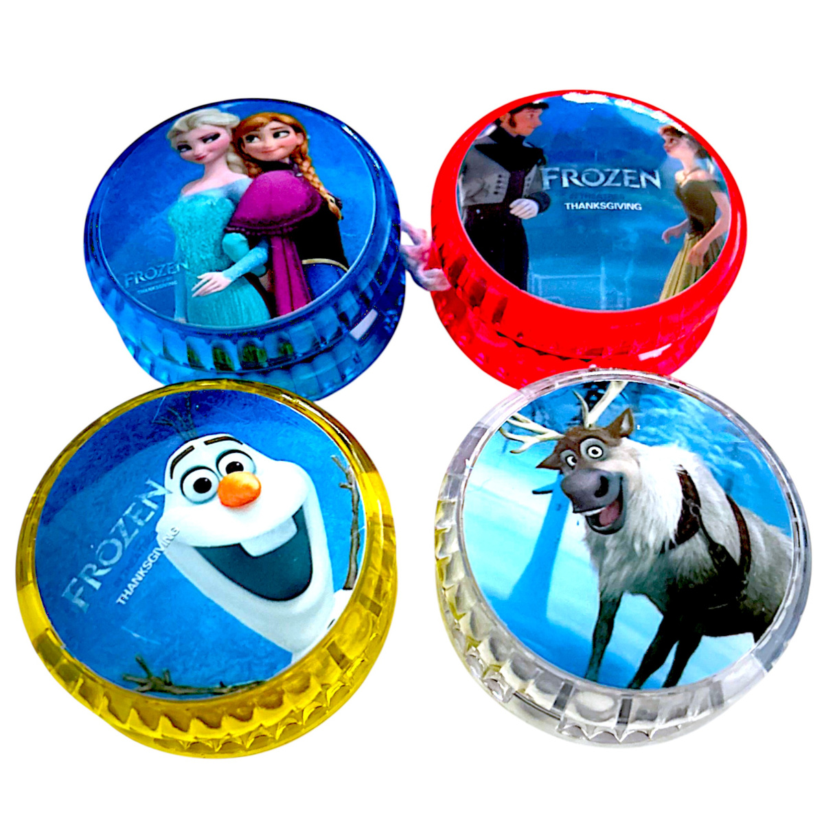 ŚWIECĄCE JOJO KRAINA LODU YOYO ZABAWKA ZRĘCZNOŚCIOWA ANNA ELSA WZORY ŚWIECI