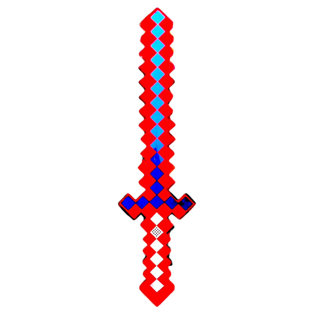 MINECRAFT MEGA PACK 7 FIGUREK Z GRY DUŻY ZESTAW 8w1 + DUŻY MIECZ ŚWIECĄCY