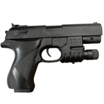 PISTOLET NA KULKI CELOWNIK LASEROWY LASER IMITACJA BRONI DLA DZIECI 
