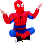 SPIDERMAN - STRÓJ DLA CHŁOPCA GRUBY Z MIĘŚNIAMI