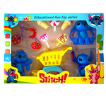 LILO i STICH - ZESTAW FIGUREK DUŻY ZESTAW 10W1 AKCESORIA WÓZEK SKLEPOWY