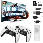 MEGA ZESTAW PROJEKTOR RZUTNIK ANDROID + KONSOLA RETRO 2x PAD 