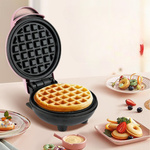 MINI GOFROWNICA MASZYNA DO ROBIENIA GOFRÓW MOCNA ELEKTRYCZNA 350W OPIEKACZ