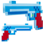 MINECRAFT Zestaw Pistolet + Siekiera Pixel